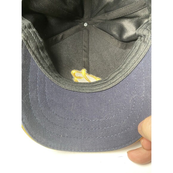 ORIGINAL BREITLING WATCH BLUE GOLD LOGO HAT CAP 100% COTTON ONE SIZE - Picture 5 of 7